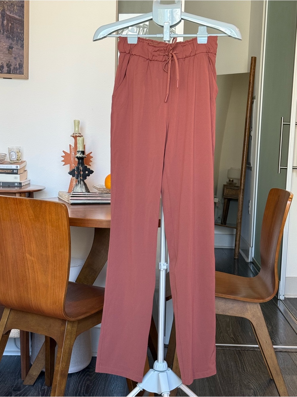 Lululemon - Women's Tie Waist Pants- Rust